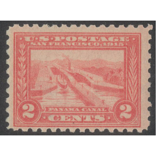 USA 1915 Panama-Pacific 2c Stamp Perf 10 Scott 402 Mint Unhinged #BK99