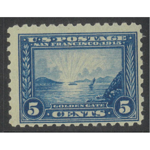 USA 1915 Panama-Pacific 5c Stamp Perf 10 Scott 403 Mint Unhinged #BK99