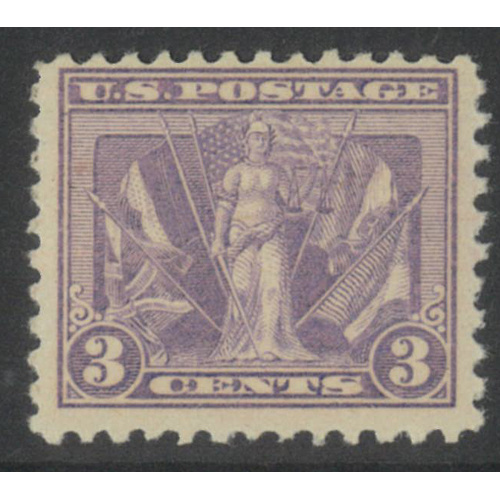 USA 1919 Victory 3c Stamp Scott 537 Mint Unhinged #BK99