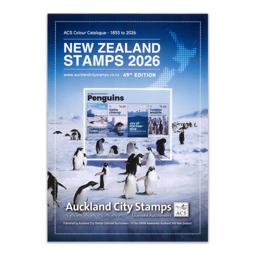 New Zealand 2026 Stamps Catalogue 49th Edition By ACS Full Colour 