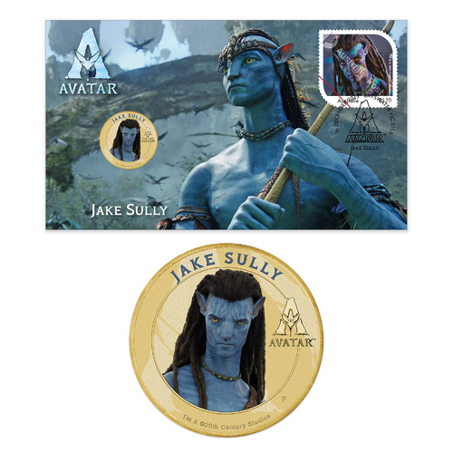 Australia 2025 Avatar Jake Sully Postal Numismatic Cover (PNC)