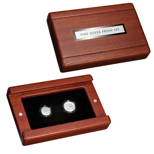Australia 2011 Two Coin Fine Silver Proof Year Set