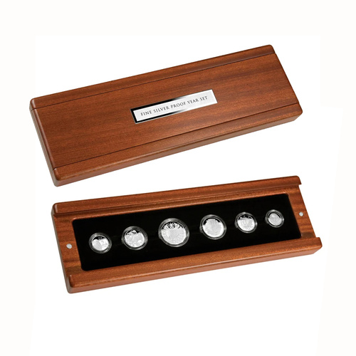 Australia 2012 Fine Silver Proof Year Set of 6 Coins