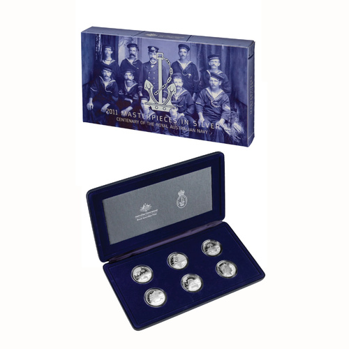 Australia 2011 Masterpieces in Silver - Royal Australian Navy