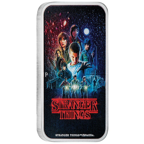 Stranger Things - Season 1 2026 $1 Colour Rectangular 1oz Silver Uncirculated Coin