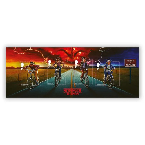 Great Britain 2026 Stranger Things Mini Sheet MUH