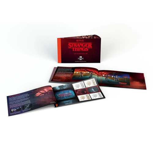 Great Britain 2026 Stranger Things Prestige Stamp Book MUH