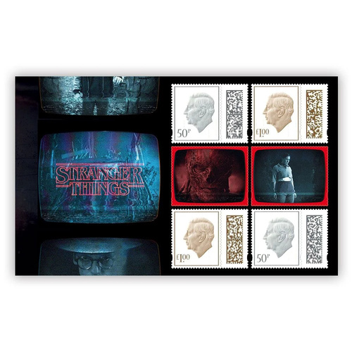 Great Britain 2026 Stranger Things Booklet Pane 5 (4 Stamps) MUH