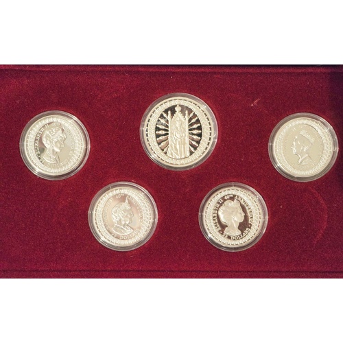 Australia 1992 Masterpieces The Royal Ladies Sterling Siver Proof Set
