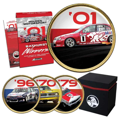 Holden's Final Roar Gold-plated Penny 7-Coin Collection Volume 1