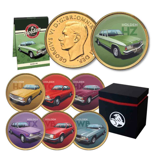 Holden's Heritage Enamel Penny 7-Coin Collection Volume 3