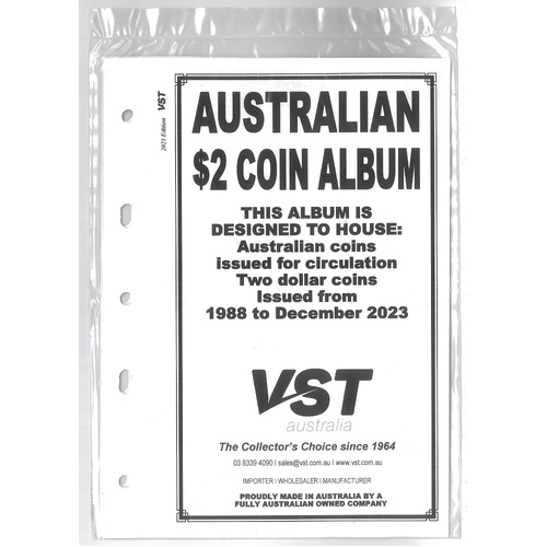VST $2 Coin Album Supplement Pack – 2023 Edition
