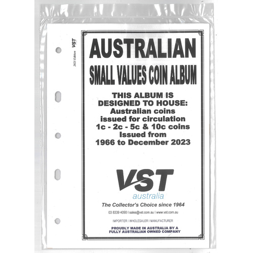 VST 50c Coin Album Supplement Pack – 2023 Edition