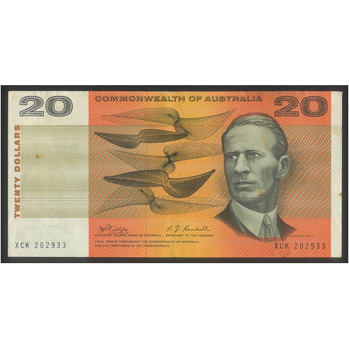 Commonwealth of Australia 1968 $20 Banknote Phillips/Randall R403 Fine #20-36