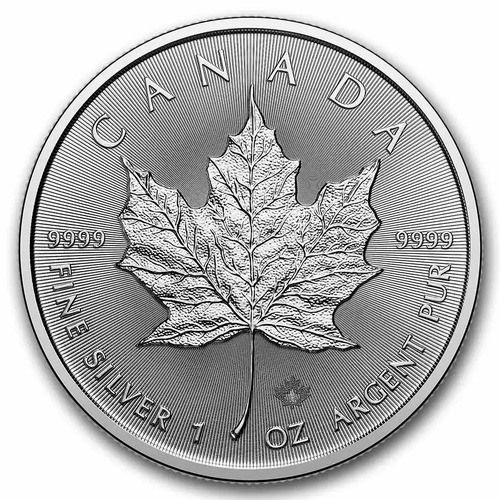 Canada 2026 Maple Leaf $5 1oz Fine Silver Bullion Coin Loose