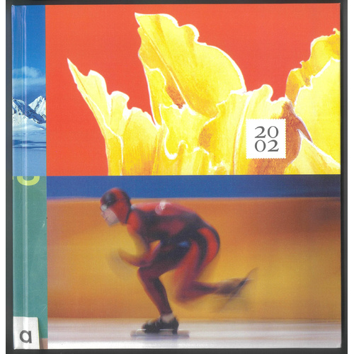 Canada 2002 Annual Stamp Hardcover Yearbook Complete with All Mint Stamps