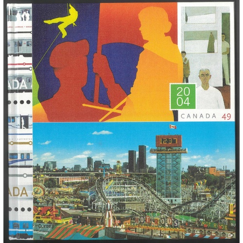 Canada 2004 Annual Stamp Hardcover Yearbook Complete with All Mint Stamps