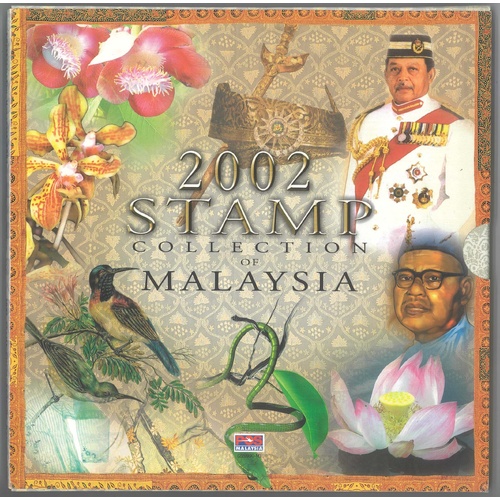 Malaysia 2002 Stamp Collection Year Book