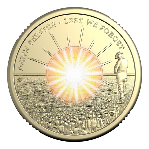 Australia 2026 Dawn Service -Lest We Forget $2 Coin Loose