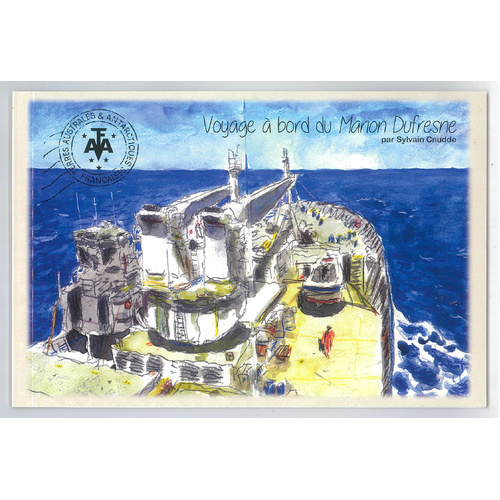 French Antarctic Terr. 2023 “Voyage of the Marion Dufresne” Prestige Stamp Booklet