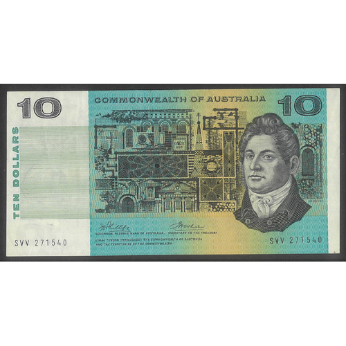 Commonwealth of Australia 1972 $10 Banknote Phillips/Wheeler R304 VF/VF+ #4-44