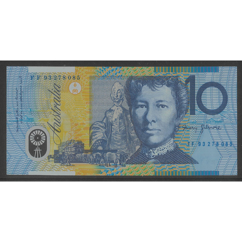 Australia 1993 $10 Polymer Banknote Fraser/Evans R316 UNC #5-71