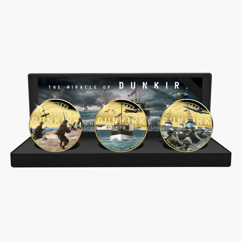 Solomon Islands 2025 50c Dunkirk 85th Anniversary Limited Edition Box Set