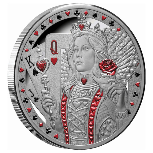 Niue 2026 $1 Queen of Hearts 1oz Silver Proof Coin