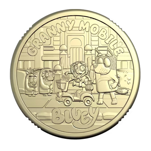 Australia 2026 Bluey - Granny Mobile $2 Coin Loose