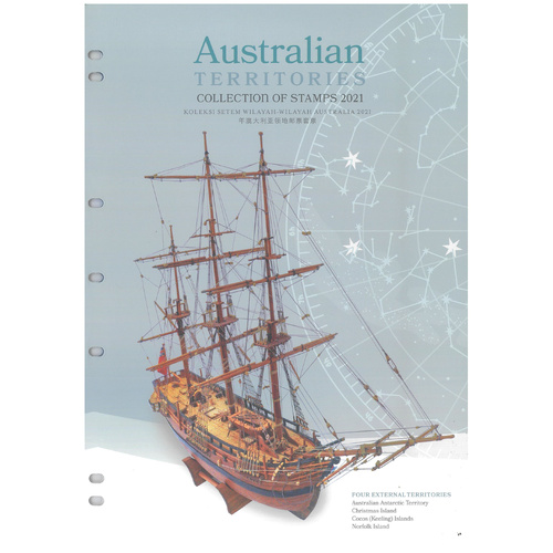 Australian Territories 2021 Collection of Stamps in Folder MUH