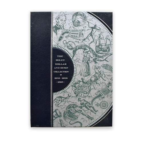 Perth Mint 1988-1990 Silver Holey Dollar and Dump 6-Coin Collection Book