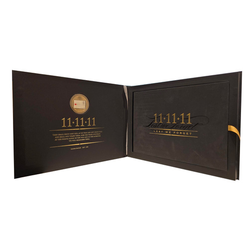 Australia 11.11.11 ANZAC Remembrance Presentation Folder – Limited Edition 7/350