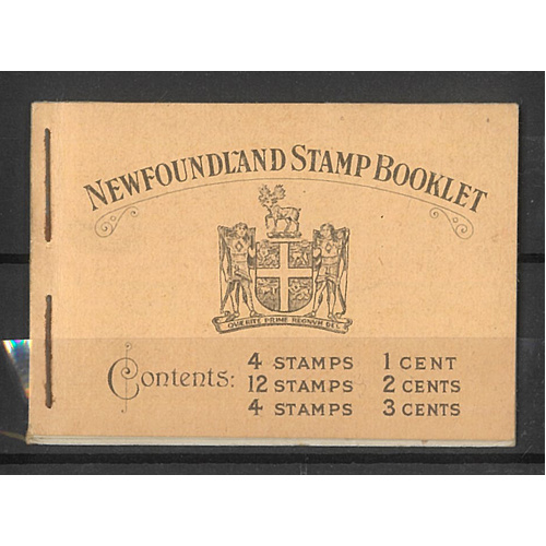 Newfoundland 1932 40c Booklet SG S2b Very Fine & Fresh MUH Complete with 5 Panes 8-13