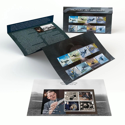 Great Britain 2026 Military Jet Aircraft Stamp Set & Mini Sheet Presentation Pack