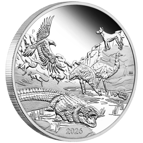 Wonders of Australia - The Outback 2026 1oz Silver Proof Coin