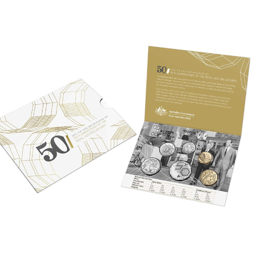 Australia 2015 UNC Year Set of 6 Coins 50th Anniversary of RAM
