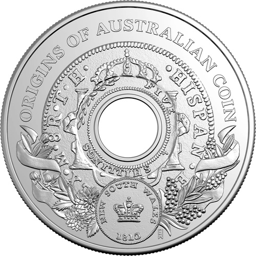 2026 $1 Origins Of Australian Coin - Holey Dollar Uncirculated Coin