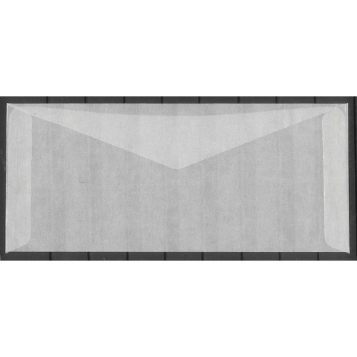 Glassine Envelopes Size No.11 - 114.3 x 263.5 mm Pack of 50 (Top Opening)