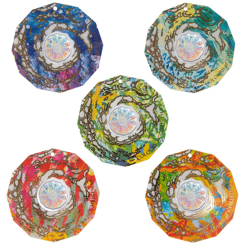 Australia 2026 Christmas Coral Reefs 50c UNC Coin Set/5 Diff. Colours