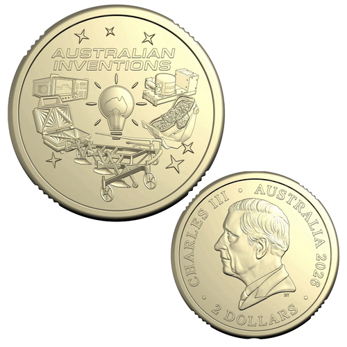 Australia 2026 $2 UNC Bright Ideas Till Coin 