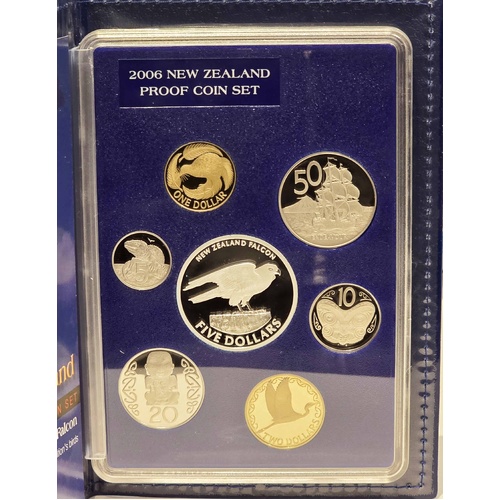 New Zealand 2006 7-Coin Proof Set
