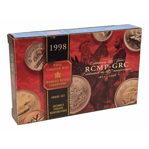 Canada 1998 RCMP - GRC 125th Anniversary 8-Coin Proof Set