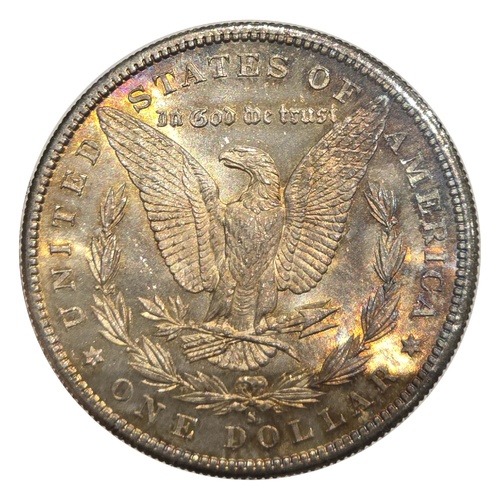 USA 1881 Morgan Silver $1 Dollar Coin