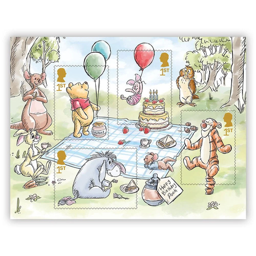 Great Britain 2026 Winnie the Pooh Miniature Sheet MUH
