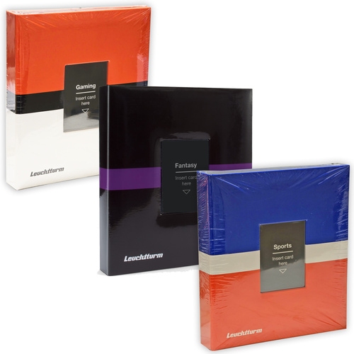 Lighthouse Album for Trading/Collectible Cards with 80 Pockets Hold 160 Cards