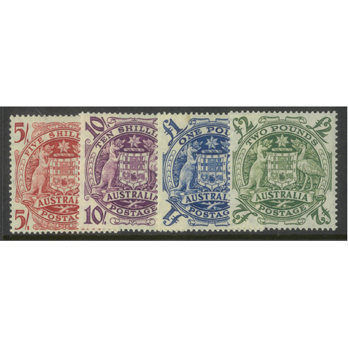 Australia 1949-50 Arms Set/4 Stamps SG224a/24d Mint Unhinged
