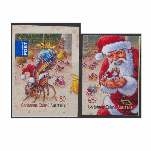 Christmas Island Stamps 2014 Christmas self-adhesive