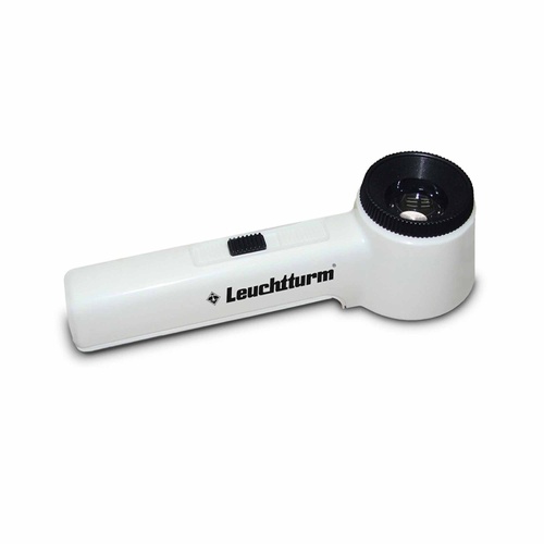 Lighthouse Overlay Magnifier with 10x Magnification, with 2 Bright LEDs LU150