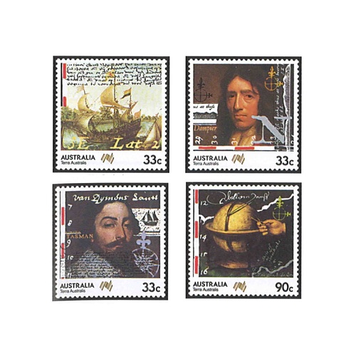 Australia 1985 (193) Australian Bicentennial Navigators Set of 4 SG 972/75