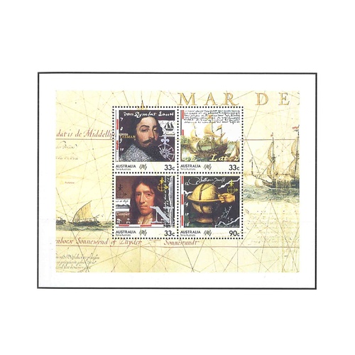 Australia 1985 (194) Australian Bicentennial Navigators Mini Sheet SG MS976